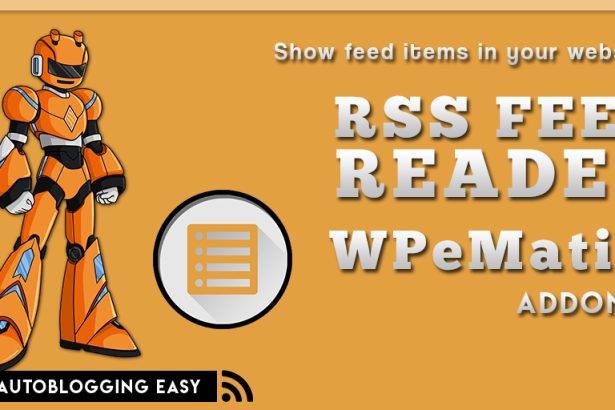 wpematico rss feed reader - WPeMatico